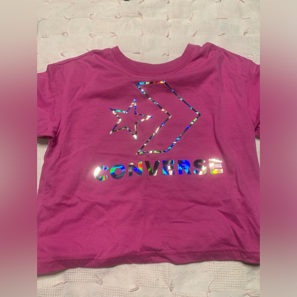 Pink Converse T- shirt
